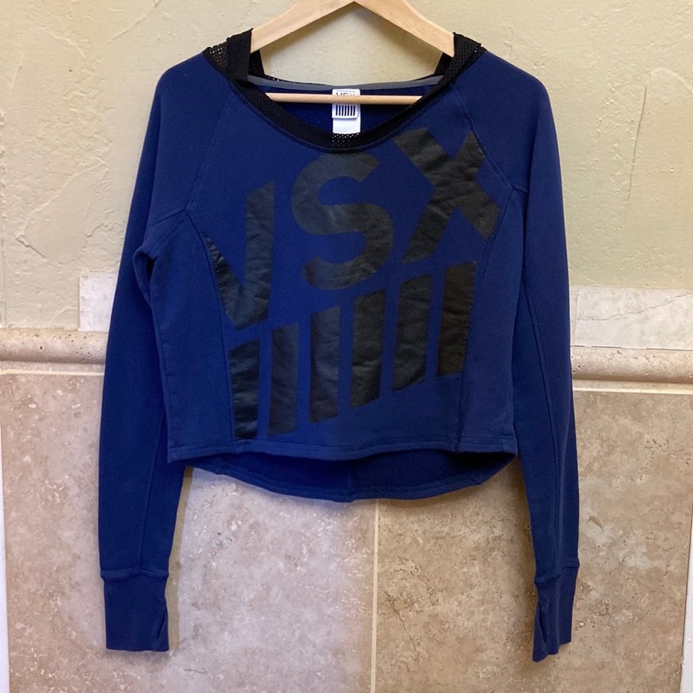 Victoria Sport Cropped Hoodie size Small